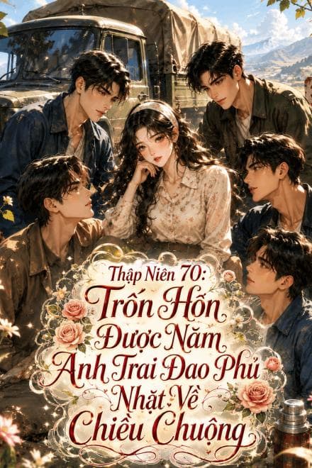 Thập Niên 70: Trốn Hôn Được Năm Anh Trai Đao Phủ Nhặt Về Chiều Chuộng